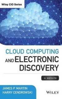 Cloud Computing and Electronic Discovery (Wiley Cio)