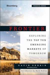 次の新興市場トップ１０<br>Frontier : Exploring the Top Ten Emerging Markets of Tomorrow (Bloomberg Financial)