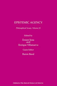 Epistemic Agency (Philosophical Issues, 2013)
