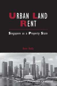 Urban Land Rent : Singapore as a Property State (Studies in Urban and Social Change)