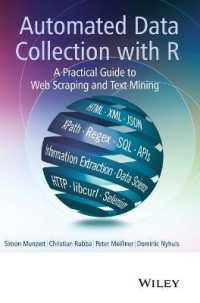 Ｒによるデータ収集自動化<br>Automated Data Collection with R : A Practical Guide to Web Scraping and Text Mining
