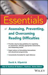 Essentials of Assessing, Preventing, and Overcoming Reading Difficulties (Essentials of Psychological Assessment) （1ST）