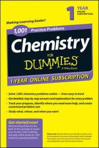 1,001 Chemistry Practice Problems for Dummies Access Code Card, 1-year Access （PSC）