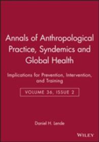 Annals of Anthropological Practice (Napa Bulletin) -- Paperback