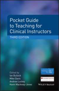 Pocket Guide to Teaching for Clinical Instructors （3 POC）