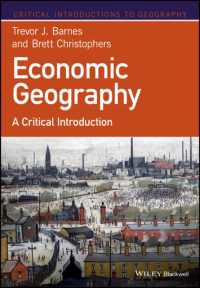 経済地理学：批判的入門<br>Economic Geography : A Critical Introduction (Critical Introductions to Geography)