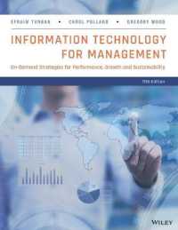 Information Technology for Management : On-demand Strategies for Performance, Growth and Sustainability （11TH）