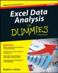 Excel Data Analysis for Dummies (For Dummies (Computer/tech)) （2ND）