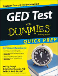 GED Test for Dummies : Quick Prep Edition (For Dummies (Career/education))