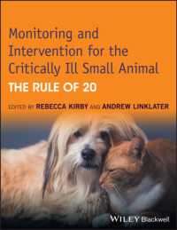 Monitoring and Intervention for the Critically Ill Small Animal : The Rule of 20 （1ST）