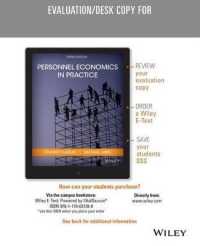 Personnel Economics in Practice, Third Edition Evaluation Copy （3RD）