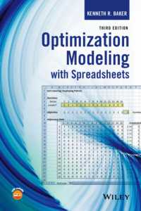 スプレッドシートによる最適化モデリング（第３版）<br>Optimization Modeling with Spreadsheets （3TH）