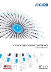 Mini Form of Contract -- Paperback