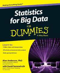 Statistics for Big Data for Dummies (For Dummies)
