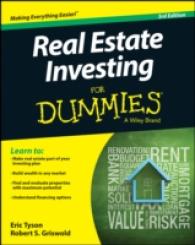 Real Estate Investing for Dummies (For Dummies) （3TH）