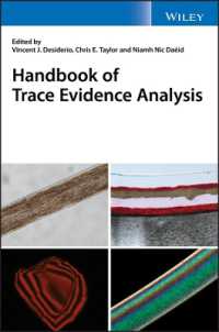 痕跡証拠分析ハンドブック<br>Handbook of Trace Evidence Analysis