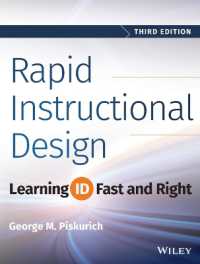 Rapid Instructional Design : Learning ID Fast and Right （3TH）