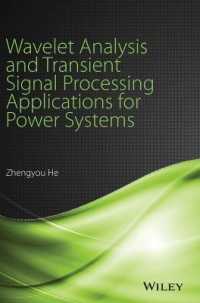 Wavelet Analysis and Transient Signal Processing Applications for Power Systems