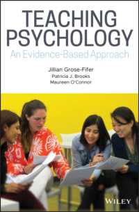 エビデンスに基づく心理学教育法<br>Teaching Psychology : An Evidence-Based Approach