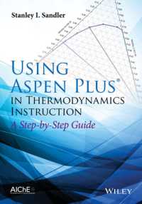 Using Aspen Plus in Thermodynamics Instruction : A Step-by-Step Guide