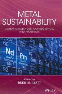 Metal Sustainability : Global Challenges, Consequences, and Prospects