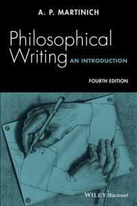 哲学文章作法入門（第４版）<br>Philosophical Writing : An Introduction （4TH）