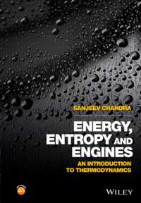 工学のための熱力学入門<br>Energy, Entropy and Engines : An Introduction to Thermodynamics