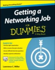Getting a Networking Job for Dummies (For Dummies)