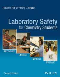 化学系学生のための実験室の安全（第２版）<br>Laboratory Safety for Chemistry Students （2ND）