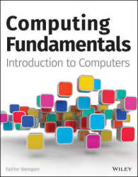 コンピュータ入門<br>Computing Fundamentals : Introduction to Computers