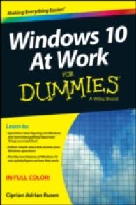 Windows 10 at Work for Dummies (For Dummies) （PAP/PSC）