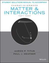 Matter and Interactions， Student Solutions Manual