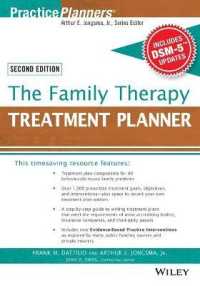 The Family Therapy Treatment Planner : With DSM-5 Updates (Practiceplanners) （2ND）