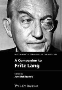 Companion to Fritz Lang (Wiley Blackwell Companions to Film Directors) -- Paperback / softback