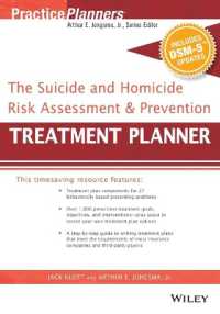The Suicide and Homicide Risk Assessment & Prevention Treatment Planner, with DSM-5 Updates (Practiceplanners)