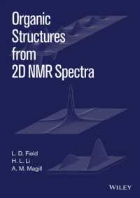 Organic Structures from 2d Nmr Set -- Paperback