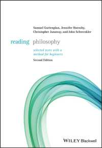 哲学読本（第２版）<br>Reading Philosophy : Selected Texts with a Method for Beginners (Reading Philosophy) （2ND）