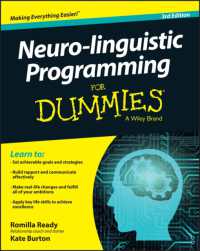 Neuro-linguistic Programming for Dummies (For Dummies (Psychology & Self Help)) （3TH）