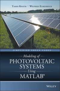 Modeling of Photovoltaic Systems Using Matlab : Simplified Green Codes