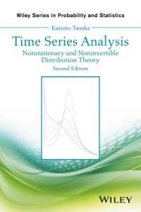 田中勝人著／時系列分析：非定常・非可逆分布理論（第２版）<br>Time Series Analysis : Nonstationary and Noninvertible Distribution Theory (Wiley Series in Probability and Statistics) （2ND）