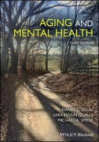 加齢と精神保健（第３版）<br>Aging and Mental Health (Understanding Aging) （3RD）