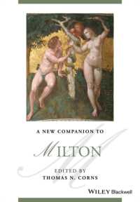 新ミルトン必携<br>A New Companion to Milton (Blackwell Companions to Literature and Culture)