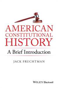 アメリカ憲法史：簡約入門<br>American Constitutional History : A Brief Introduction