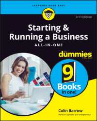 Starting & Running a Business All-In-One for Dummies : UK Edition (For Dummies (Business & Personal Finance)) （3TH）
