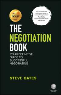 成功する交渉（第２版）<br>The Negotiation Book : Your Definitive Guide to Successful Negotiating （2ND）