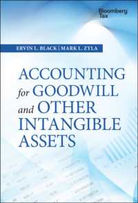 のれんその他の無形資産の会計<br>Accounting for Goodwill and Other Intangible Assets (Wiley Corporate F&a)