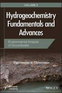 Hydrogeochemistry Fundamentals and Advances, Environmental Analysis of Groundwater (Hydrogeochemistry Fundamentals and Advances)