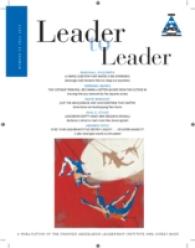 Leader to Leader, Fall 2015 (J-b Single Issue Leader to Leader) 〈78〉