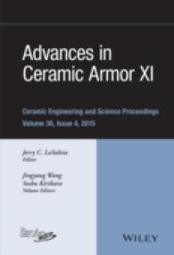 Advances in Ceramic Armor : Ceramic Engineering and Science Proceedings, Volume 36 Issue 4 (Ceramic Engineering and Science Proceedings)