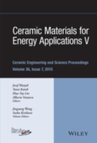 Ceramic Materials for Energy Applications (Ceramic Engineering and Science Proceedings) 〈36〉